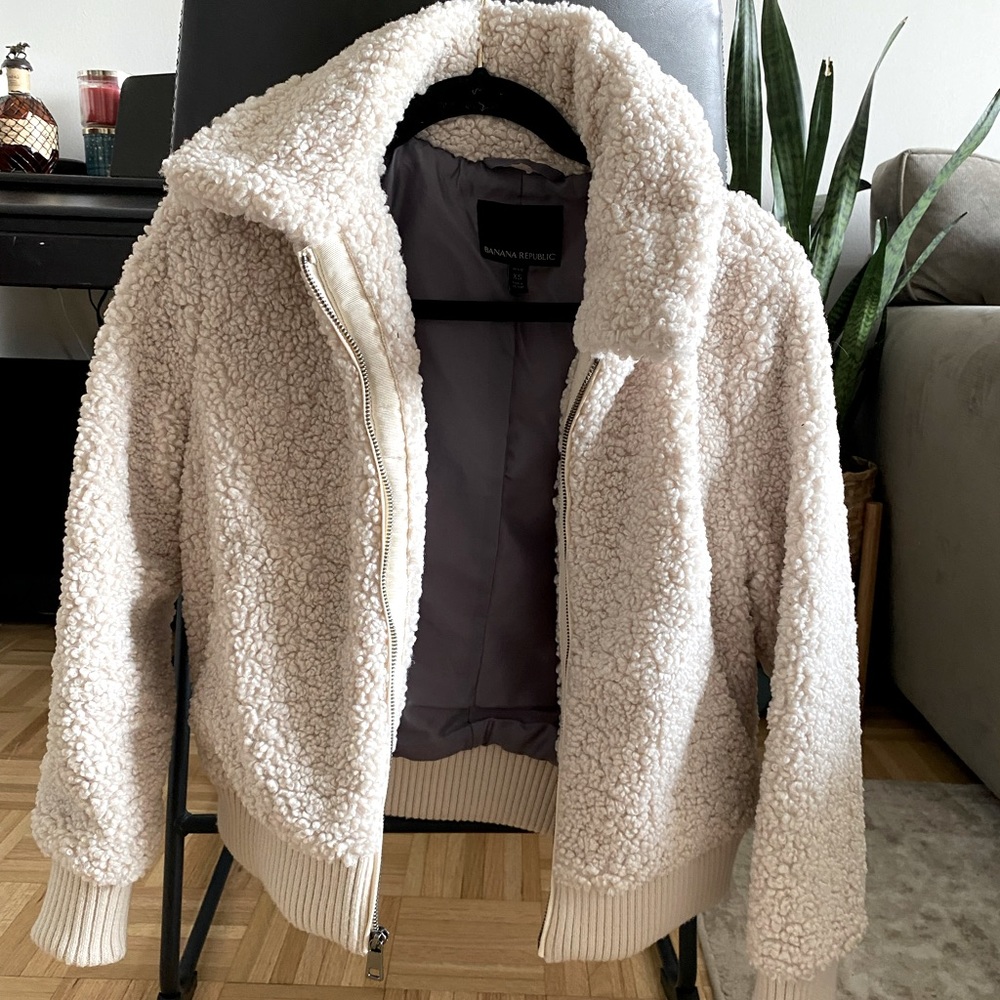 Banana Republic Teddy Jacket